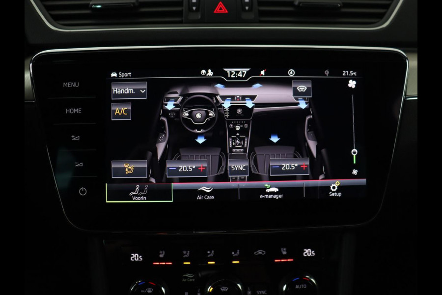 Škoda Superb 1.4 TSI iV Laurin & Klement | Stoelventilatie | Leder | Adaptive cruise | Virtual Cockpit | Massage | Canton Sound | Carplay | Achterbankverwarming | Navigatie