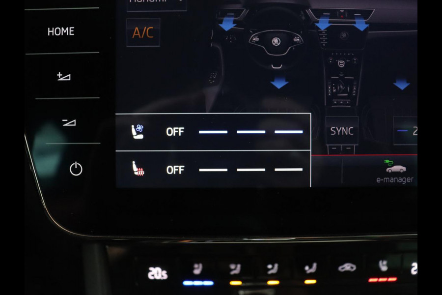 Škoda Superb 1.4 TSI iV Laurin & Klement | Stoelventilatie | Leder | Adaptive cruise | Virtual Cockpit | Massage | Canton Sound | Carplay | Achterbankverwarming | Navigatie