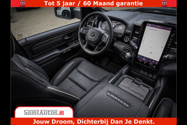 Dodge Ram 1500 Limited Demo Night High Output 540HP 706Nm | Massage + Full Option | De Meest Luxe en Volle Pick-Up in zijn Klasse | Comfortabele Dubbele Cabine met Royale 5 Zitplaatsen | BPM vrij | Nu Leverbaar uit Voorraad | Voorraad Nr 2263 - V76JVF