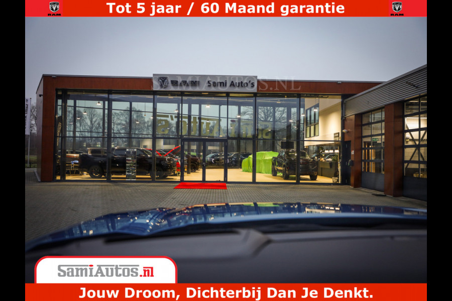 Dodge Ram 1500 Limited Demo Night High Output 540HP 706Nm | Massage + Full Option | De Meest Luxe en Volle Pick-Up in zijn Klasse | Comfortabele Dubbele Cabine met Royale 5 Zitplaatsen | BPM vrij | Nu Leverbaar uit Voorraad | Voorraad Nr 2263 - V76JVF