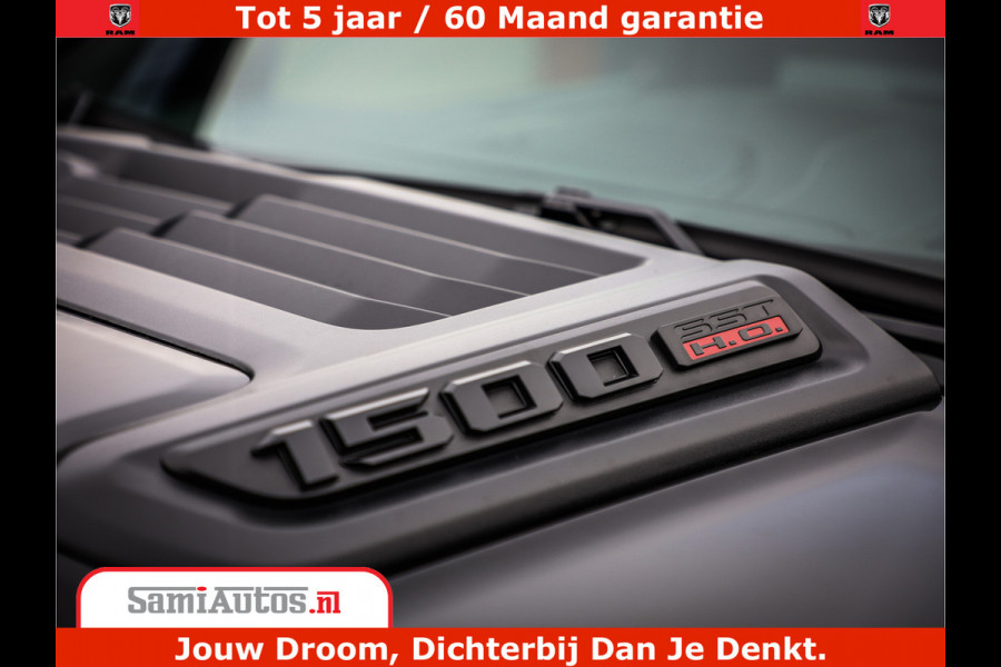 Dodge Ram 1500 Limited Demo Night High Output 540HP 706Nm | Massage + Full Option | De Meest Luxe en Volle Pick-Up in zijn Klasse | Comfortabele Dubbele Cabine met Royale 5 Zitplaatsen | BPM vrij | Nu Leverbaar uit Voorraad | Voorraad Nr 2263 - V76JVF