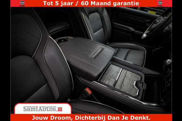 Dodge Ram 1500 Limited Demo Night High Output 540HP 706Nm | Massage + Full Option | De Meest Luxe en Volle Pick-Up in zijn Klasse | Comfortabele Dubbele Cabine met Royale 5 Zitplaatsen | BPM vrij | Nu Leverbaar uit Voorraad | Voorraad Nr 2263 - V76JVF
