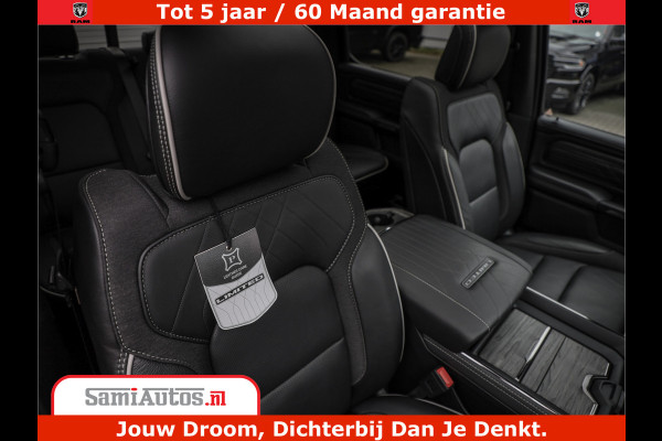 Dodge Ram 1500 Limited Demo Night High Output 540HP 706Nm | Massage + Full Option | De Meest Luxe en Volle Pick-Up in zijn Klasse | Comfortabele Dubbele Cabine met Royale 5 Zitplaatsen | BPM vrij | Nu Leverbaar uit Voorraad | Voorraad Nr 2263 - V76JVF