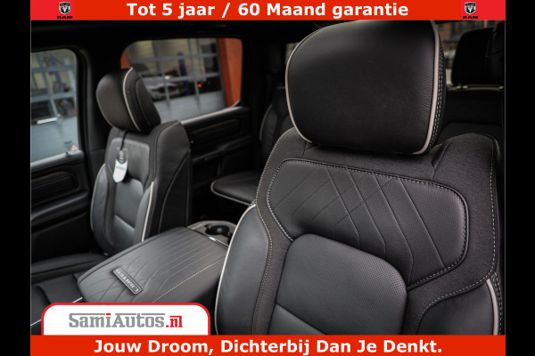 Dodge Ram 1500 Limited Demo Night High Output 540HP 706Nm | Massage + Full Option | De Meest Luxe en Volle Pick-Up in zijn Klasse | Comfortabele Dubbele Cabine met Royale 5 Zitplaatsen | BPM vrij | Nu Leverbaar uit Voorraad | Voorraad Nr 2263 - V76JVF