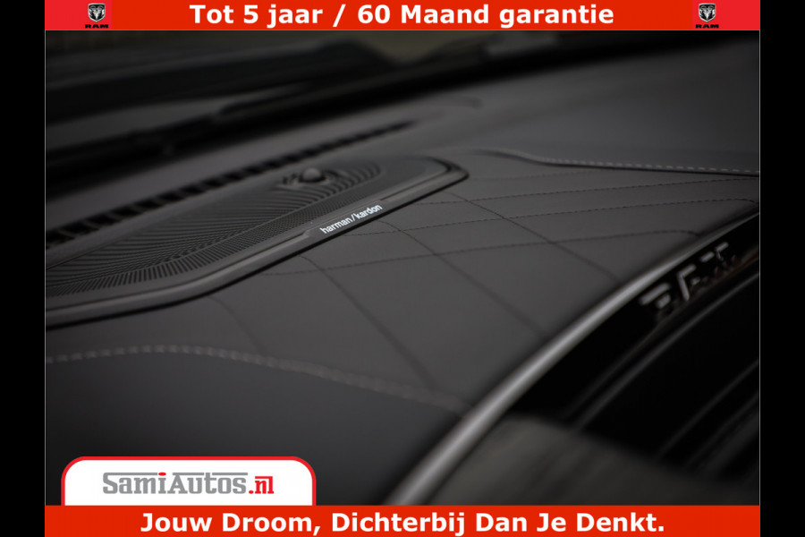 Dodge Ram 1500 Limited Demo Night High Output 540HP 706Nm | Massage + Full Option | De Meest Luxe en Volle Pick-Up in zijn Klasse | Comfortabele Dubbele Cabine met Royale 5 Zitplaatsen | BPM vrij | Nu Leverbaar uit Voorraad | Voorraad Nr 2263 - V76JVF