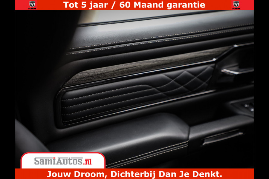 Dodge Ram 1500 Limited Demo Night High Output 540HP 706Nm | Massage + Full Option | De Meest Luxe en Volle Pick-Up in zijn Klasse | Comfortabele Dubbele Cabine met Royale 5 Zitplaatsen | BPM vrij | Nu Leverbaar uit Voorraad | Voorraad Nr 2263 - V76JVF