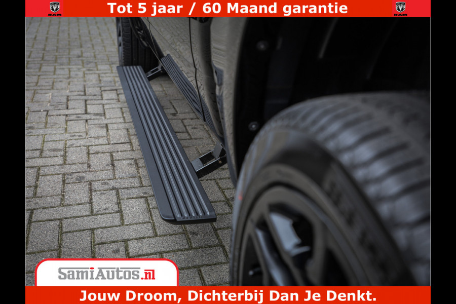 Dodge Ram 1500 Limited Demo Night High Output 540HP 706Nm | Massage + Full Option | De Meest Luxe en Volle Pick-Up in zijn Klasse | Comfortabele Dubbele Cabine met Royale 5 Zitplaatsen | BPM vrij | Nu Leverbaar uit Voorraad | Voorraad Nr 2263 - V76JVF