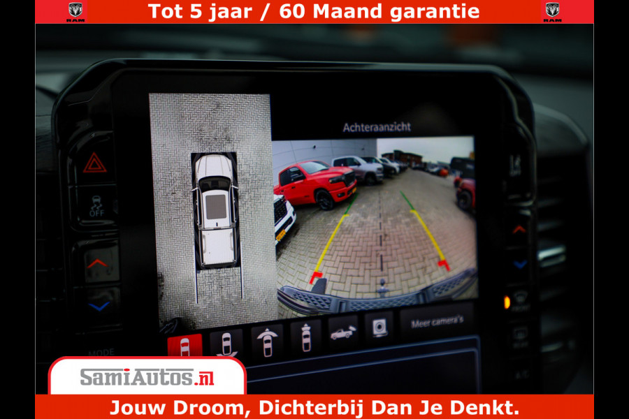 Dodge Ram 1500 Limited Demo Night High Output 540HP 706Nm | Massage + Full Option | De Meest Luxe en Volle Pick-Up in zijn Klasse | Comfortabele Dubbele Cabine met Royale 5 Zitplaatsen | BPM vrij | Nu Leverbaar uit Voorraad | Voorraad Nr 2263 - V76JVF