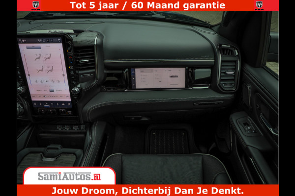 Dodge Ram 1500 Limited Demo Night High Output 540HP 706Nm | Massage + Full Option | De Meest Luxe en Volle Pick-Up in zijn Klasse | Comfortabele Dubbele Cabine met Royale 5 Zitplaatsen | BPM vrij | Nu Leverbaar uit Voorraad | Voorraad Nr 2263 - V76JVF