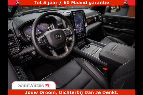 Dodge Ram 1500 Limited Demo Night High Output 540HP 706Nm | Massage + Full Option | De Meest Luxe en Volle Pick-Up in zijn Klasse | Comfortabele Dubbele Cabine met Royale 5 Zitplaatsen | BPM vrij | Nu Leverbaar uit Voorraad | Voorraad Nr 2263 - V76JVF
