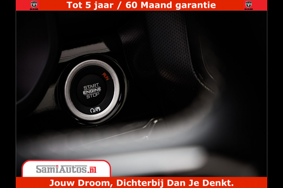 Dodge Ram 1500 Limited Demo Night High Output 540HP 706Nm | Massage + Full Option | De Meest Luxe en Volle Pick-Up in zijn Klasse | Comfortabele Dubbele Cabine met Royale 5 Zitplaatsen | BPM vrij | Nu Leverbaar uit Voorraad | Voorraad Nr 2263 - V76JVF