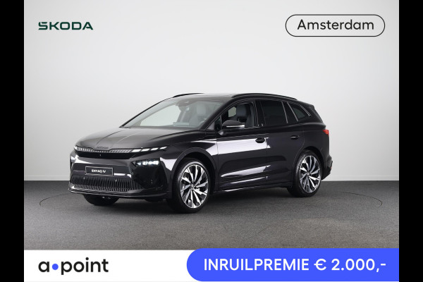 Škoda Enyaq 85 Sportline 286 PK | 21 inch | Panoramadak | Head up display | 360° camera | Massagestoel | Blind Spot | Adaptive Cruise Control