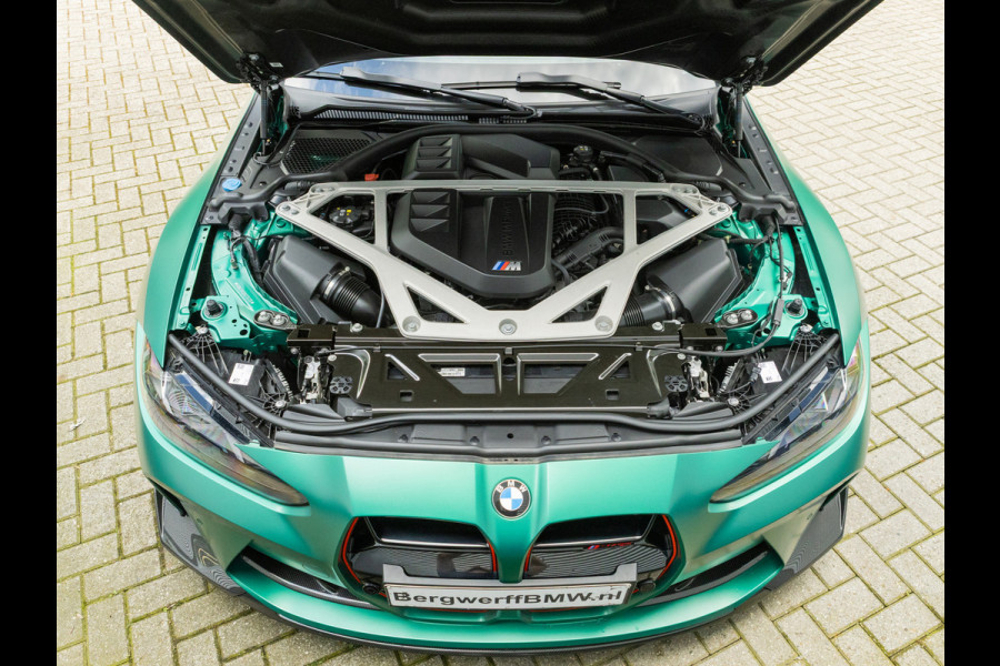 BMW 4 Serie Coupé M4 CS - Individual ''Frozen Isle of Man Green'' - Carbon Brakes