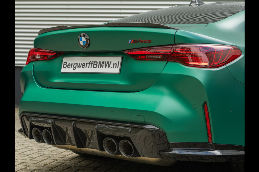 BMW 4 Serie Coupé M4 CS - Individual ''Frozen Isle of Man Green'' - Carbon Brakes