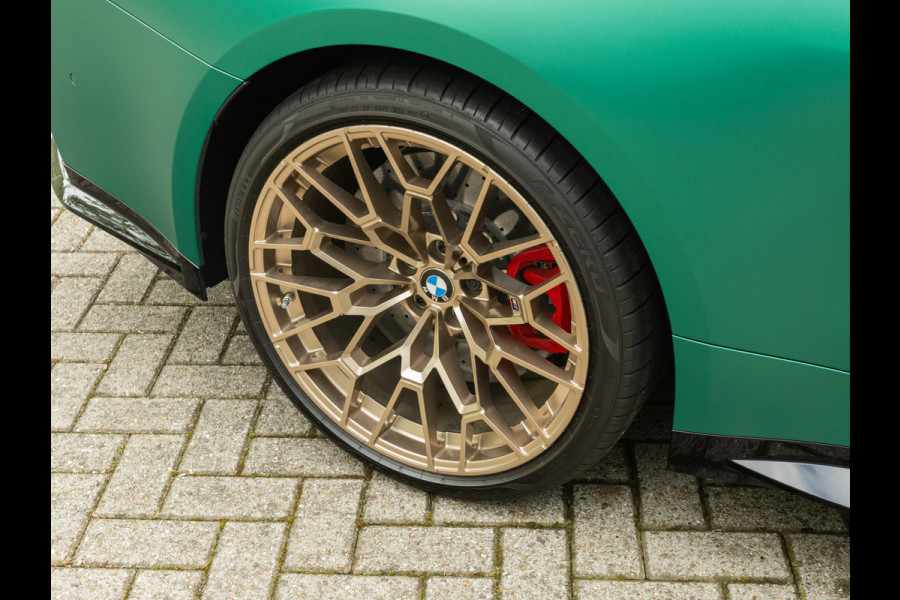 BMW 4 Serie Coupé M4 CS - Individual ''Frozen Isle of Man Green'' - Carbon Brakes