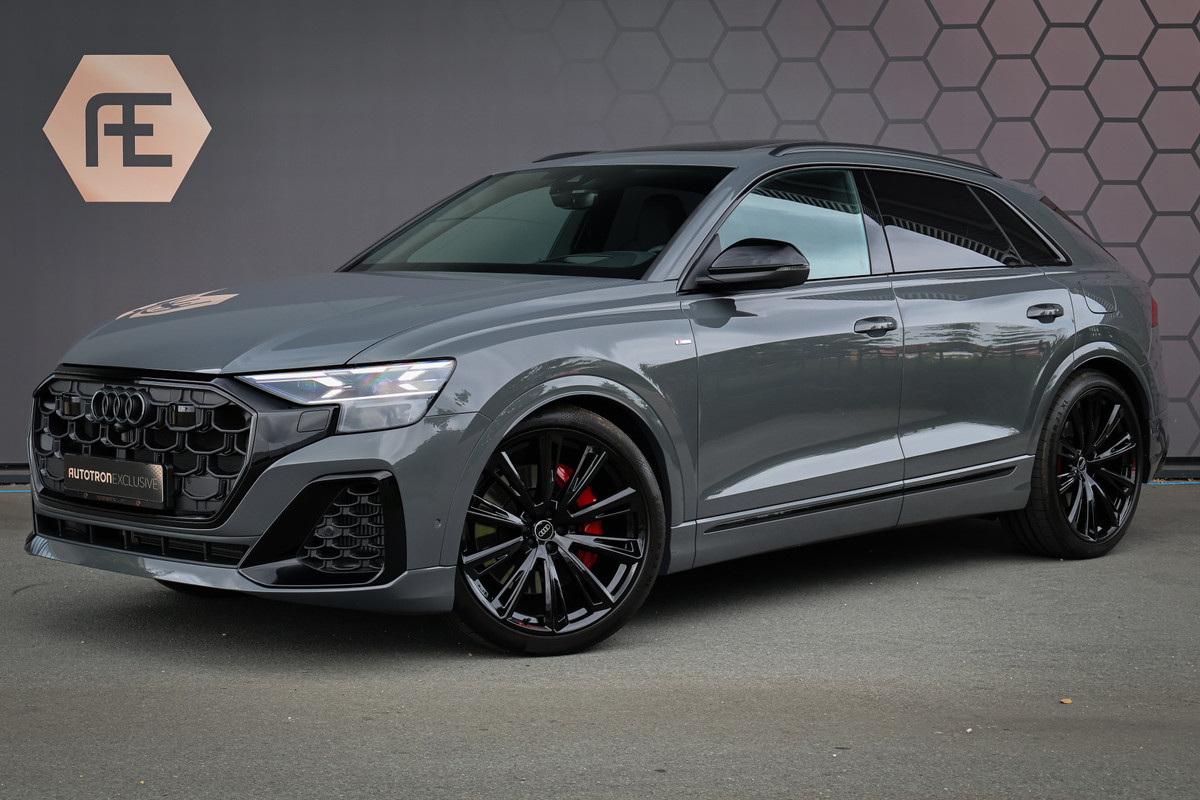 Audi Q8 60 TFSI E Quattro Pro Line S Competition 490 PK | NIMBUS GRIJS | VIERWIELBESTURING | MASSAGE | STOELVERWARMING & VERKOELING | AD Audi Q8 60 TFSI E Quattro Pro Line S Competition 490 PK | NIMBUS GRIJS | VIERWIELBESTURING | MASSAGE | STOELVERWARMING & VERKOELING | AD