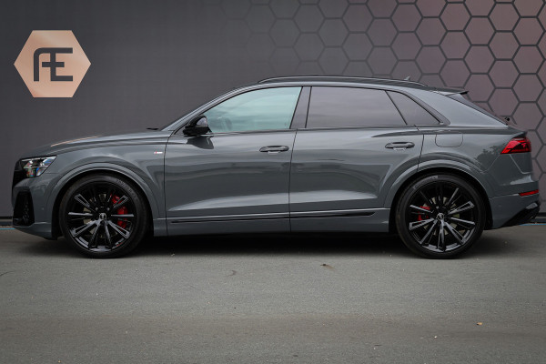 Audi Q8 60 TFSI E Quattro Pro Line S Competition 490 PK | NIMBUS GRAU | ONDERSTELPACK ADVANCED VIERWIELBESTURING | RS-ZETELS MET MASSAGE