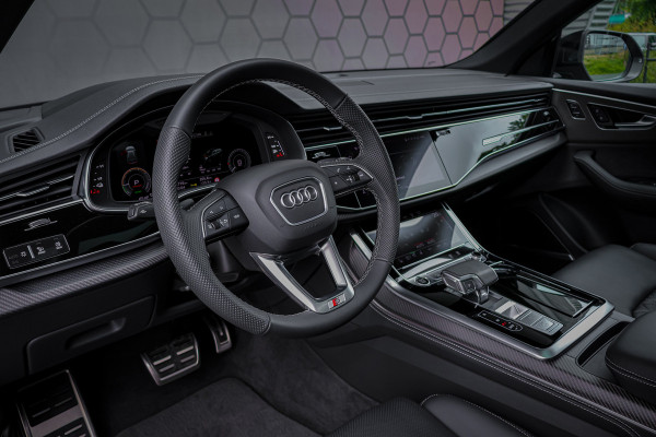 Audi Q8 60 TFSI E Quattro Pro Line S Competition 490 PK | NIMBUS GRAU | ONDERSTELPACK ADVANCED VIERWIELBESTURING | RS-ZETELS MET MASSAGE