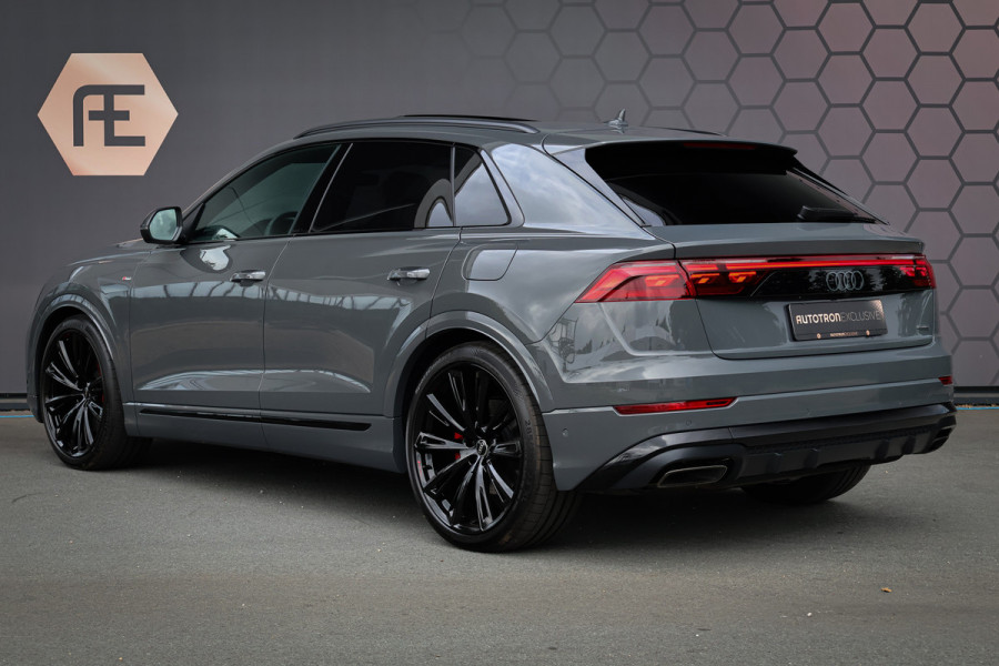 Audi Q8 60 TFSI E Quattro Pro Line S Competition 490 PK | NIMBUS GRAU | ONDERSTELPACK ADVANCED VIERWIELBESTURING | RS-ZETELS MET MASSAGE