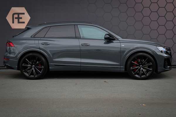 Audi Q8 60 TFSI E Quattro Pro Line S Competition 490 PK | NIMBUS GRAU | ONDERSTELPACK ADVANCED VIERWIELBESTURING | RS-ZETELS MET MASSAGE