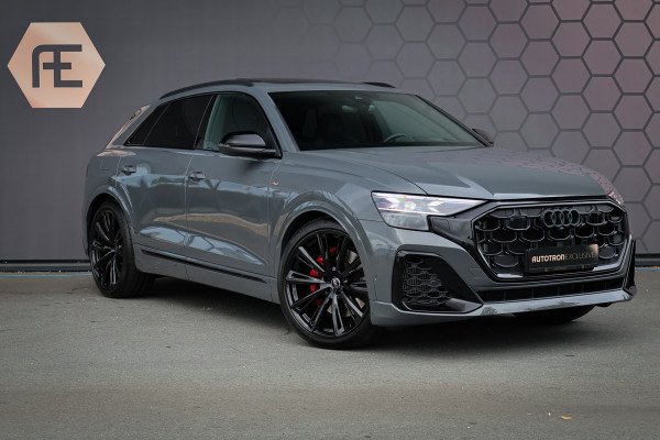 Audi Q8 60 TFSI E Quattro Pro Line S Competition 490 PK | NIMBUS GRAU | ONDERSTELPACK ADVANCED VIERWIELBESTURING | RS-ZETELS MET MASSAGE