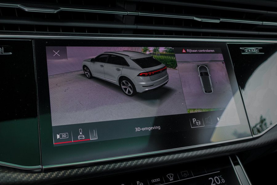 Audi Q8 60 TFSI E Quattro Pro Line S Competition 490 PK | NIMBUS GRAU | ONDERSTELPACK ADVANCED VIERWIELBESTURING | RS-ZETELS MET MASSAGE
