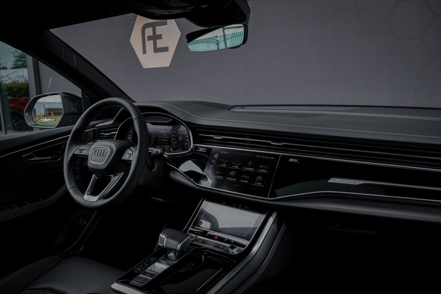 Audi Q8 60 TFSI E Quattro Pro Line S Competition 490 PK | NIMBUS GRAU | ONDERSTELPACK ADVANCED VIERWIELBESTURING | RS-ZETELS MET MASSAGE