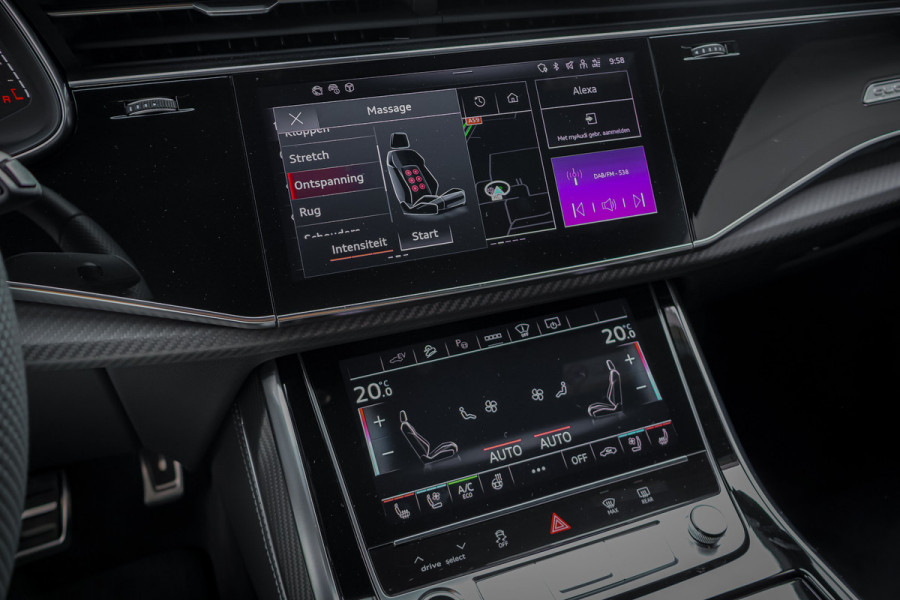 Audi Q8 60 TFSI E Quattro Pro Line S Competition 490 PK | NIMBUS GRAU | ONDERSTELPACK ADVANCED VIERWIELBESTURING | RS-ZETELS MET MASSAGE