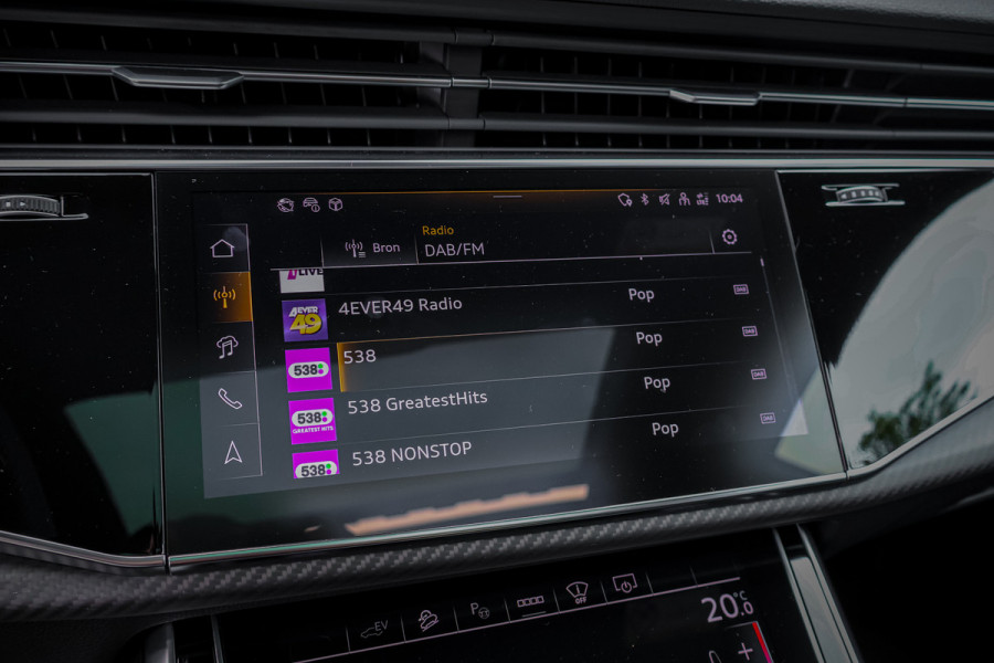 Audi Q8 60 TFSI E Quattro Pro Line S Competition 490 PK | NIMBUS GRAU | ONDERSTELPACK ADVANCED VIERWIELBESTURING | RS-ZETELS MET MASSAGE