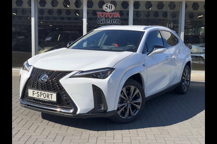 Lexus UX 250h F Sport Line | Facelift, Head up display, Blind Spot, 18 inch, Parkeersensoren, Stoel + Stuurverwarming, Groot scherm