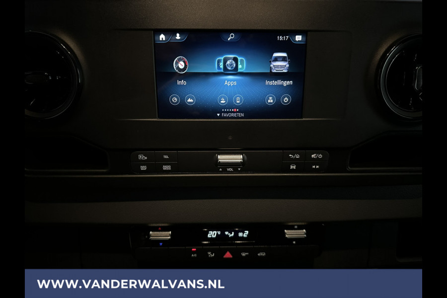 Mercedes-Benz Sprinter 315 CDI 150pk L3H2 Euro6 Airco | 360 graden Camera | Navigatie | Apple Carplay | Android Auto Cruisecontrol, Chauffeursstoel, Parkeersensoren, Stoelverwarming, Bijrijdersbank