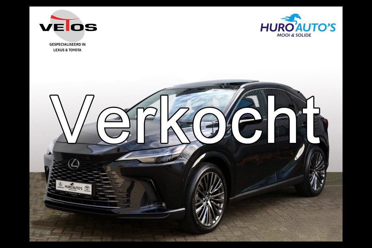 Lexus RX 450h+ President | Mark Levinson | Panoramadak | 360 Camera Lexus RX 450h+ President | Mark Levinson | Panoramadak | 360 Camera