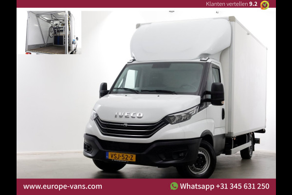 Iveco Daily 35S16 160pk HiMatic Automaat Bakwagen met laadklep Mobiele fietswerkplaats 10-2022