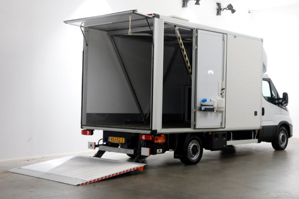 Iveco Daily 35S16 160pk HiMatic Automaat Bakwagen met laadklep Mobiele fietswerkplaats 10-2022