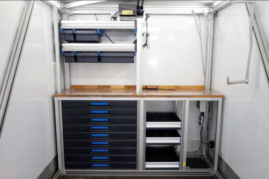 Iveco Daily 35S16 160pk HiMatic Automaat Bakwagen met laadklep Mobiele fietswerkplaats 10-2022