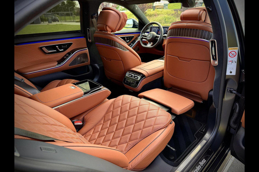 Mercedes-Benz S-Klasse 580 e 4MATIC Lang AMG Designo|Panoramadak|Chauffeurspakket|Night pakket|Alcantara hemel|Burmester®|Softclose door