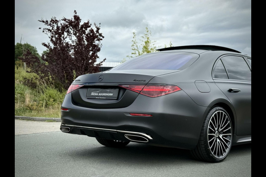 Mercedes-Benz S-Klasse 580 e 4MATIC Lang AMG Designo|Panoramadak|Chauffeurspakket|Night pakket|Alcantara hemel|Burmester®|Softclose door