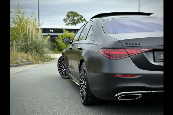Mercedes-Benz S-Klasse 580 e 4MATIC Lang AMG Designo|Panoramadak|Chauffeurspakket|Night pakket|Alcantara hemel|Burmester®|Softclose door