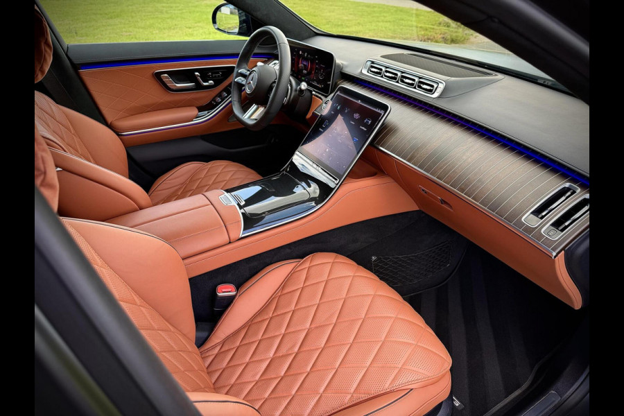 Mercedes-Benz S-Klasse 580 e 4MATIC Lang AMG Designo|Panoramadak|Chauffeurspakket|Night pakket|Alcantara hemel|Burmester®|Softclose door