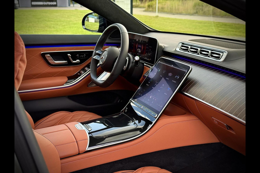 Mercedes-Benz S-Klasse 580 e 4MATIC Lang AMG Designo|Panoramadak|Chauffeurspakket|Night pakket|Alcantara hemel|Burmester®|Softclose door