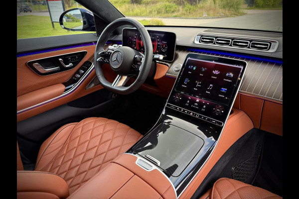 Mercedes-Benz S-Klasse 580 e 4MATIC Lang AMG Designo|Panoramadak|Chauffeurspakket|Night pakket|Alcantara hemel|Burmester®|Softclose door