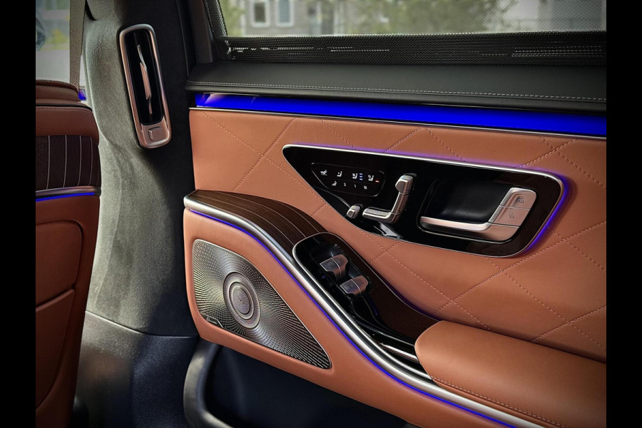 Mercedes-Benz S-Klasse 580 e 4MATIC Lang AMG Designo|Panoramadak|Chauffeurspakket|Night pakket|Alcantara hemel|Burmester®|Softclose door