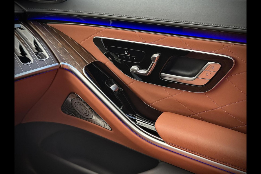 Mercedes-Benz S-Klasse 580 e 4MATIC Lang AMG Designo|Panoramadak|Chauffeurspakket|Night pakket|Alcantara hemel|Burmester®|Softclose door