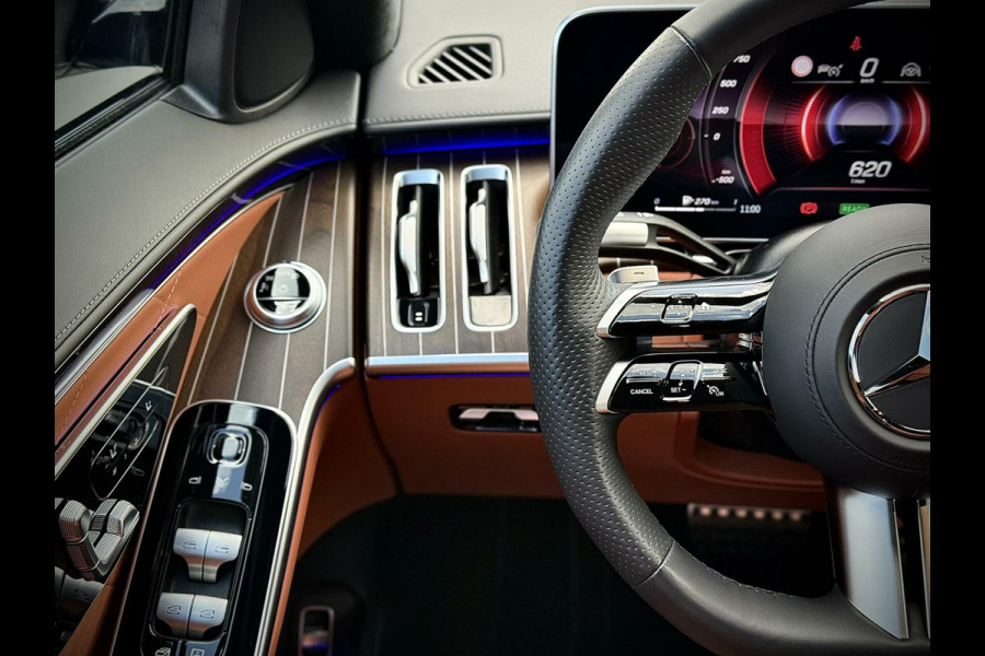 Mercedes-Benz S-Klasse 580 e 4MATIC Lang AMG Designo|Panoramadak|Chauffeurspakket|Night pakket|Alcantara hemel|Burmester®|Softclose door