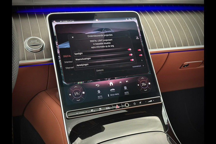 Mercedes-Benz S-Klasse 580 e 4MATIC Lang AMG Designo|Panoramadak|Chauffeurspakket|Night pakket|Alcantara hemel|Burmester®|Softclose door