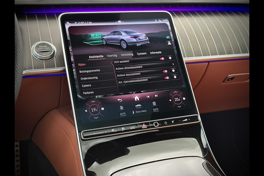 Mercedes-Benz S-Klasse 580 e 4MATIC Lang AMG Designo|Panoramadak|Chauffeurspakket|Night pakket|Alcantara hemel|Burmester®|Softclose door