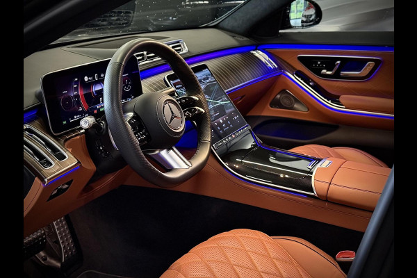 Mercedes-Benz S-Klasse 580 e 4MATIC Lang AMG Designo|Panoramadak|Chauffeurspakket|Night pakket|Alcantara hemel|Burmester®|Softclose door