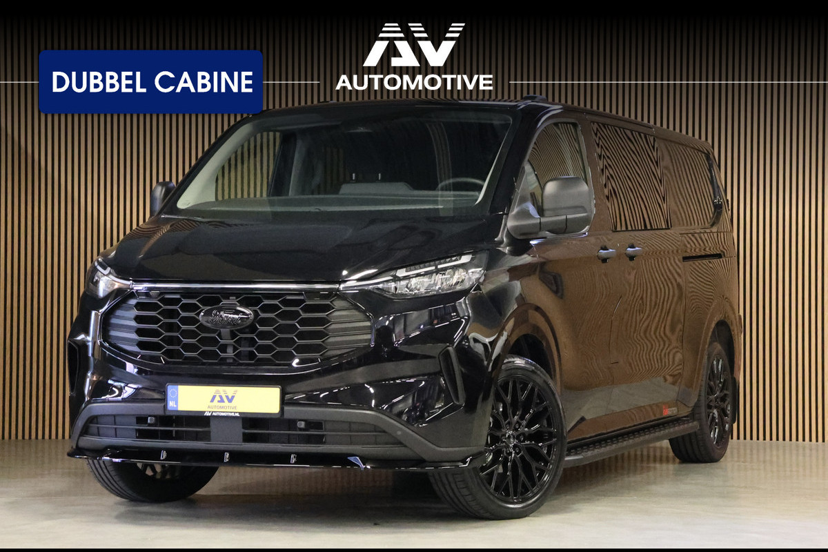 Ford Transit Custom 320 2.0 TDCI 150 PK L2H1 DC LIMITED | L+R Schuifdeur | Dubbel Cabine | Camera | CarPlay | Lane Assist | PDC V+A | Raptor Edition | 5-Zitter | Verlengde fabrieksgarantie tot 12-2029 Ford Transit Custom 320 2.0 TDCI 150 PK L2H1 DC LIMITED | L+R Schuifdeur | Dubbel Cabine | Camera | CarPlay | Lane Assist | PDC V+A | Raptor Edition | 5-Zitter | Verlengde fabrieksgarantie tot 12-2029