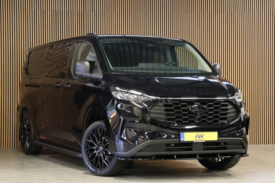 Ford Transit Custom 320 2.0 TDCI 150 PK L2H1 DC LIMITED | L+R Schuifdeur | Dubbel Cabine | Camera | CarPlay | Lane Assist | PDC V+A | Raptor Edition | 5-Zitter | Verlengde fabrieksgarantie tot 12-2029