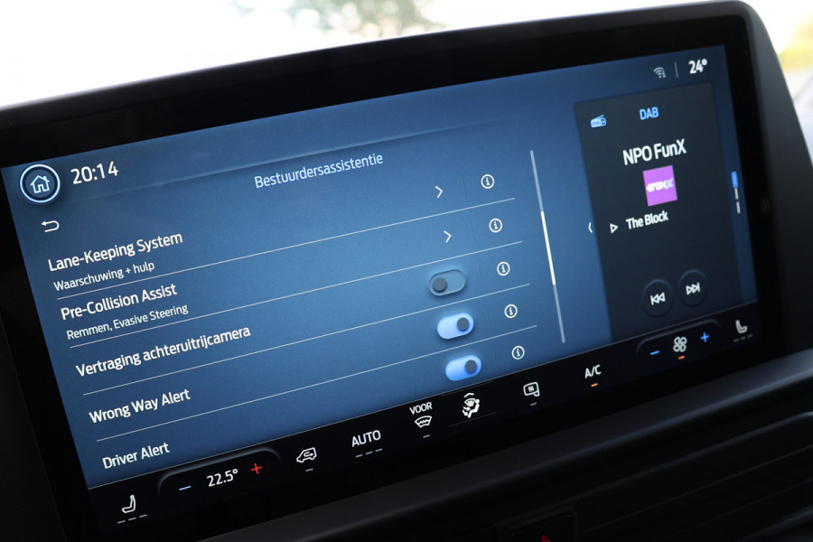 Ford Transit Custom 320 2.0 TDCI 150 PK L2H1 DC LIMITED | L+R Schuifdeur | Dubbel Cabine | Camera | CarPlay | Lane Assist | PDC V+A | Raptor Edition | 5-Zitter | Verlengde fabrieksgarantie tot 12-2029